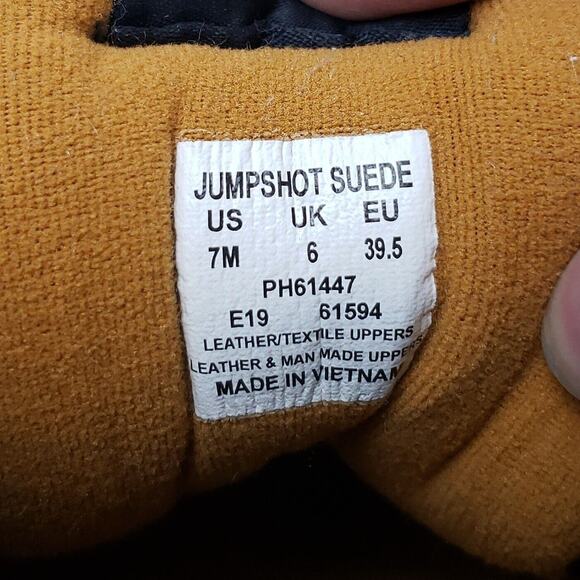 Pro Keds‎ Mens Jumpshot PH61447 Tan Black Leather Lace Up Sneaker Shoes Size 7M main image 5